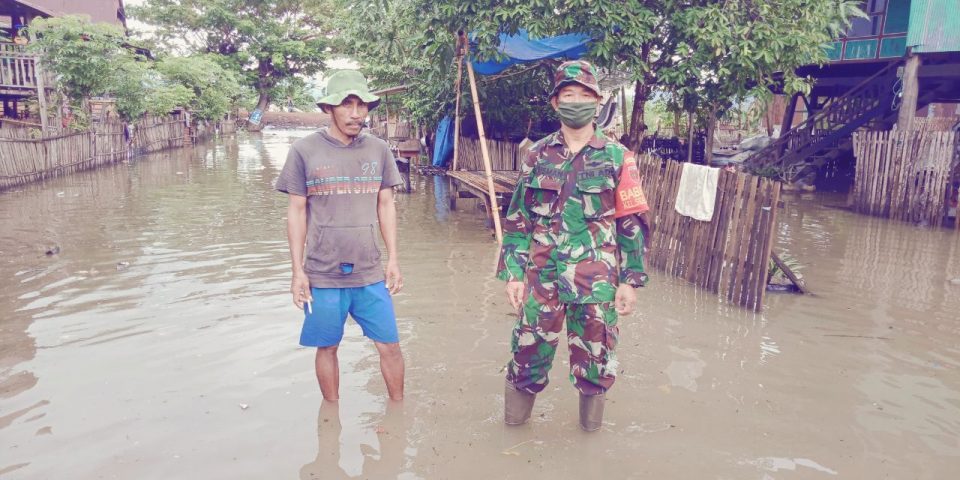 Danau Sidenreng Kembali Meluap, Pemukiman Warga Terendam Banjir