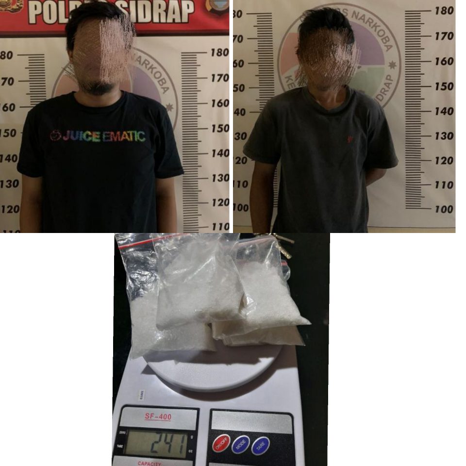 Dua Pria Lakukan Transaksi Narkoba ke Petugas, Akhirnya Ditangkap