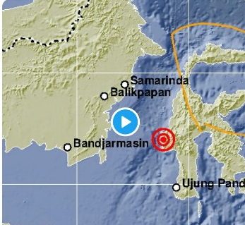 Gempa Majene Berkekuatan 5,9 MT, Getarannya Terasa di Sidrap
