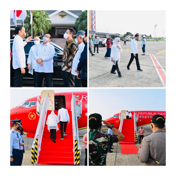 Hari Ini, Presiden Jokowi dan Ibu Iriana Kunker ke Kalbar